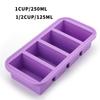 Silicone Freezer Mold with Lid Refrigerated Food Storage Box Food Box Silicone Ice Tray Mold Ice Box Crisper