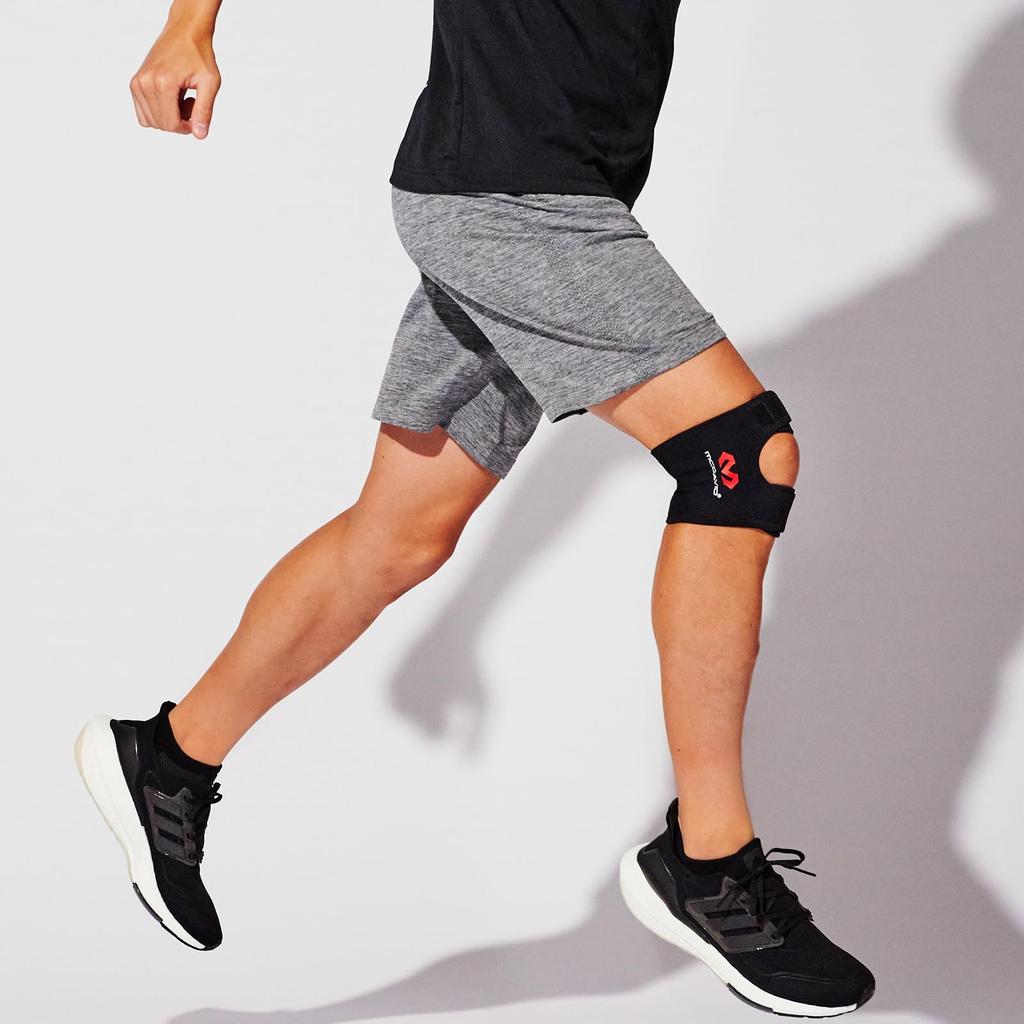 McDavid Short Knee MVJ M4191 BK M Wraps, Ambidextrous,