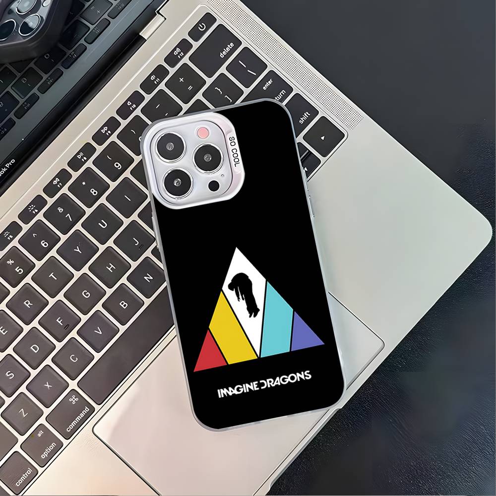 I-Imagine Dragons Loom Band Phone Case For iPhone 17,16,15,14,13,12,11,Pro,XS,Max,Plus,Mini,SE4,E White Matte Shockproof Cover