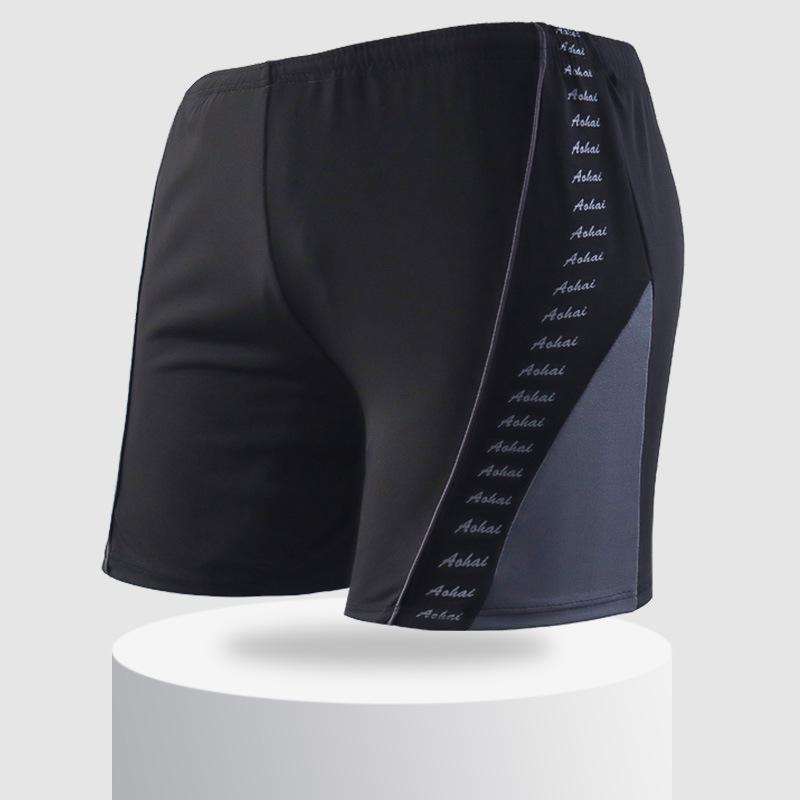 Men's Plus Size Anti-Embarrassment Swim Trunks for Hot Springs