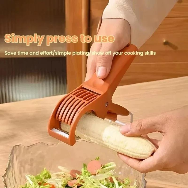 Professional kitchen tools, stainless steel vegetable and fruit slicer, multifunctional salad slicer, kitchen accessories
