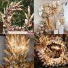 GeeParty 10Pcs Fluffy Pampas Grass Fake Reed Simulated Artificial Flower Boquet for Birthday Party Decoration