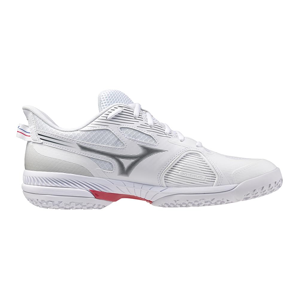 Tennis Shoes Wave Exceed 5 OC Artificial Grass Court Club Activities Lightweight Soft Tennis Hard Tennis Unisex Adults White X Navy X Blue Cm 2E