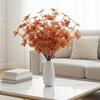 5PCS Artificial Flowers Bright Colors Lifelike Artificial Flowers Never Fade Reusable Fake Flowers for Home Living Room Bedroom