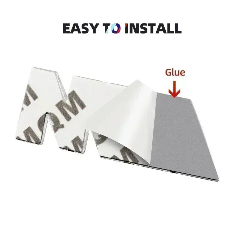 1pcs ABS Car Trunk Rear Emblem Sticker Automotive Goods For Bmw M 3 5 7 Series E46 E90 E60 Z4 X1 X2 X3 X4 X5 X6 E53 E52 E63 E92