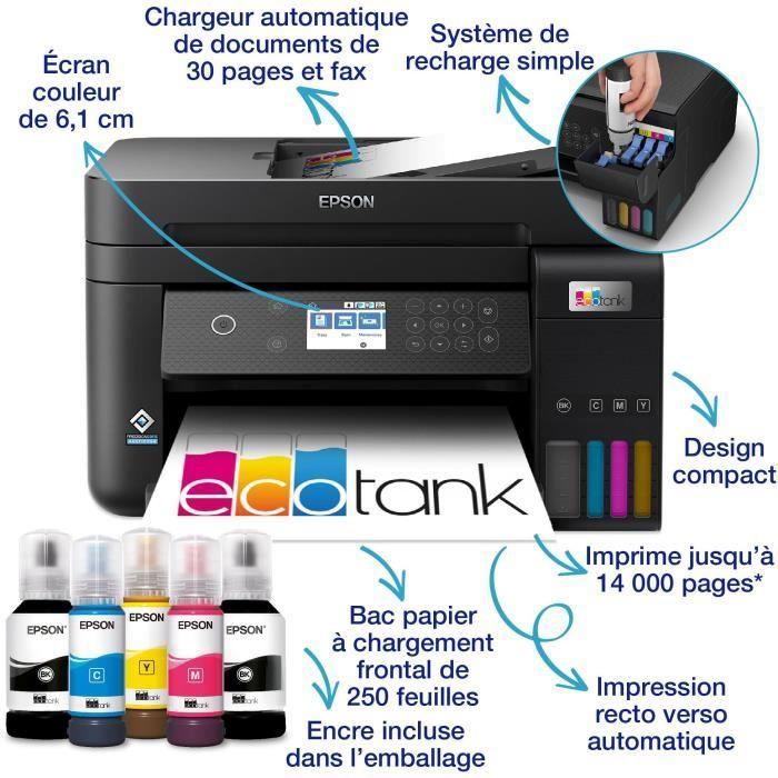 Imprimante multifonction Epson Ecotank ET-3850