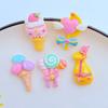 10Pcs New Cute Mini Ice Cream Lollipop Drink Bottle Series Flat Back Resin Scrapbooking DIY Jewelry Craft Decoration Accessories