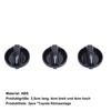 3Pcs Air Conditioner Switch Car Styling Sturdy Compact Air Conditioning Heat Control Knob