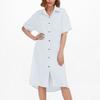 Women's Casual Short-sleeved Regular-length Plus-size Open Cardigan Dress
