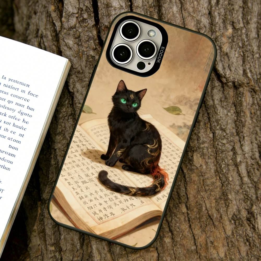 

Civet cat Phone Case For iPhone 17,16,15,14,13,12,11 Plus,Pro Max,XS,Colorful Silver Black Cover iPhone13