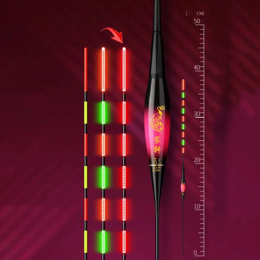 Electronic Fishing Float Indicator Light Float Rock Fishing Floats Slip Drift Tube Buoy Strike Long Tail Night Fishing