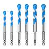 High Hardness Eccentric Drill Precisions Drilling 5/6/8/10/12mm Glass Tile Ceramic Punching Rock Triangles Drill Bit