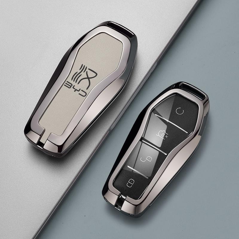 Applicable To BYD Han Key Set Han Ev Champion Version Dmi Special NFC Card Car Metal Shell Bag Buckle High-end