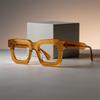 Acetate Glasses Frame Man Woman Eyewear Square Myopia Reading Eyeglass Frames Retro Prescription Personality