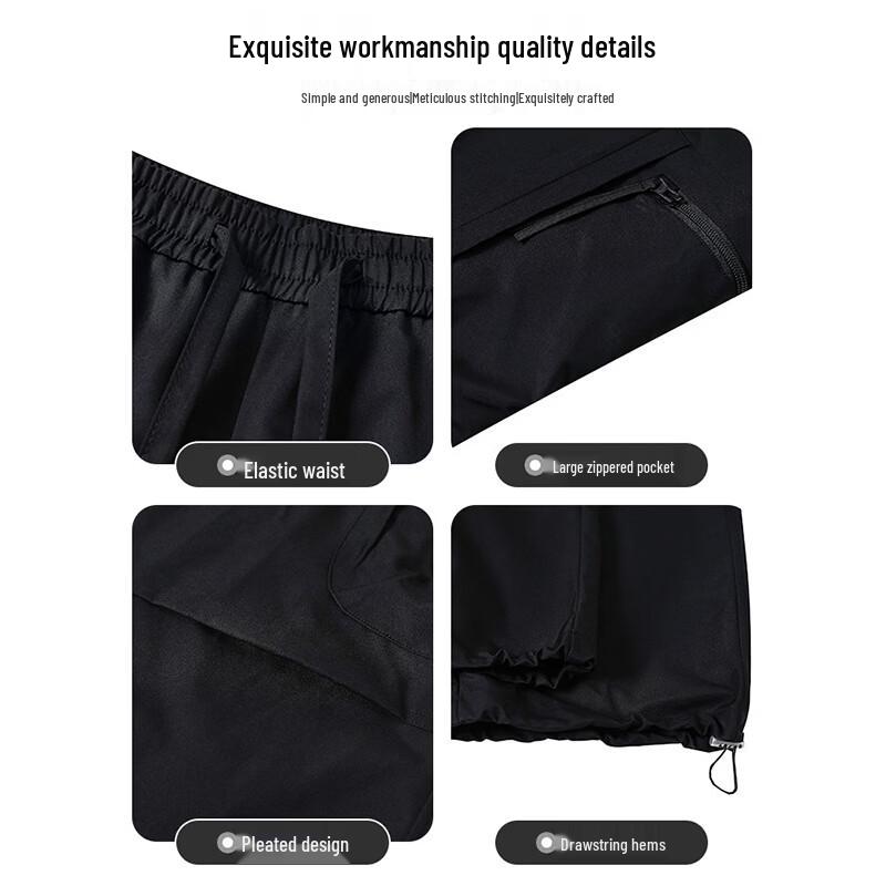 JEEP Men's Outdoor Workwear Windbreaker Pants