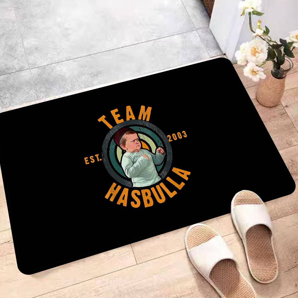 Funny Hasbulla Floor Mat Retro Multiple Choice Living Room Kitchen Rug Non-Slip Modern Home Decor