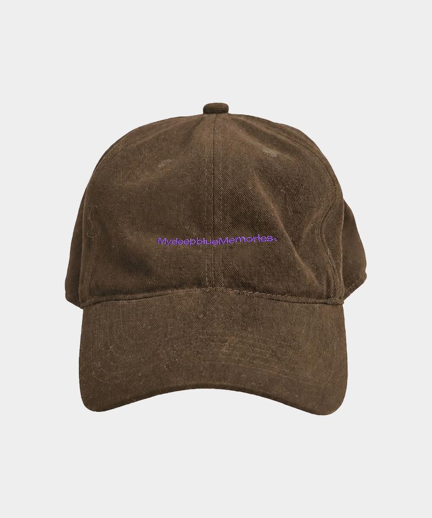 Maidibbeullumemolijeu Mydeepbluememories Text Ball Cap (6 Colors)