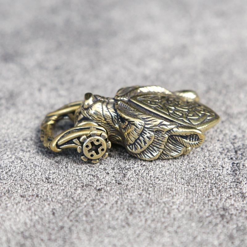 Bear Head Brass Buckle EDC Outdoor DIY Woven Paracord Survival Bracelets Supplies Accessories Retro Umbrella Rope Lanyard Beads