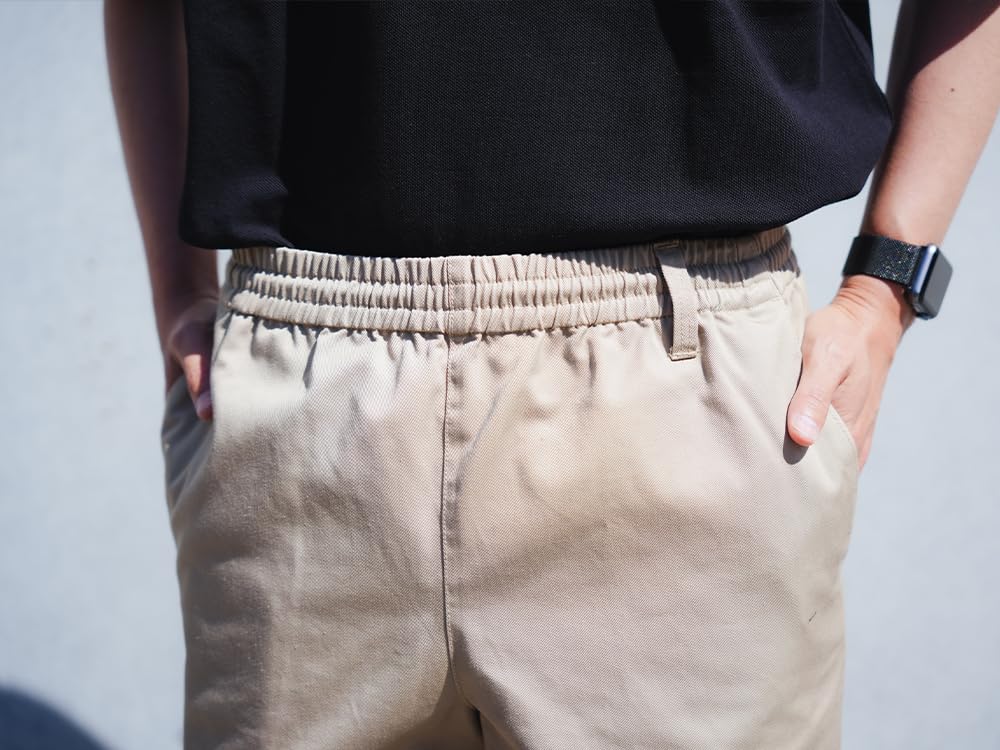 Snow Peak TC Twill Easy Pants and XL EC-PA-25SU001, Men's Women's Beige,