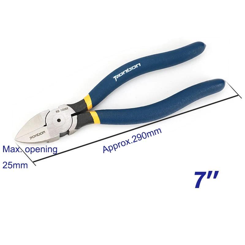 5 Inch OR 6 Inch Professional Cutting Pliers Wire Stripping Tool Side Cutter Cable Burrs Nipper Electricians DIY Repair Tools
