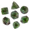Resin Polyhedral Dice Set for DND, Dungeons & Dragons, COC, and Tabletop RPGs
