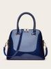 Patent Leather Women's Handbag Fashi Shoulder Bag Luxury Design Crossbody Commuter Bag Female Large Capacity Tote Bag