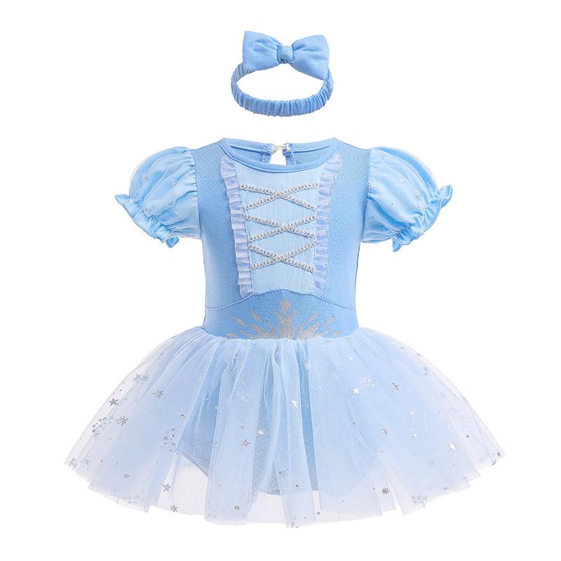 Vestito Halloween Bambina Neonato Bambino Principessa Tulle Tutù Vestiti da Festa Bambine