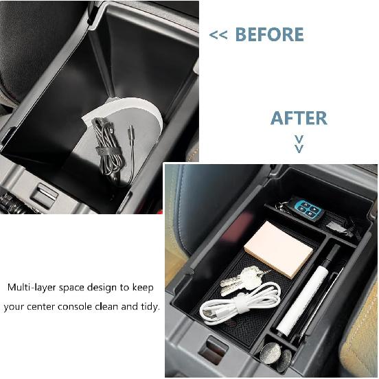 Console Console Organizer Storage Tray Accessories Fits For 2024-2025 Subaru Crosstrek, 2024 Subaru Impreza