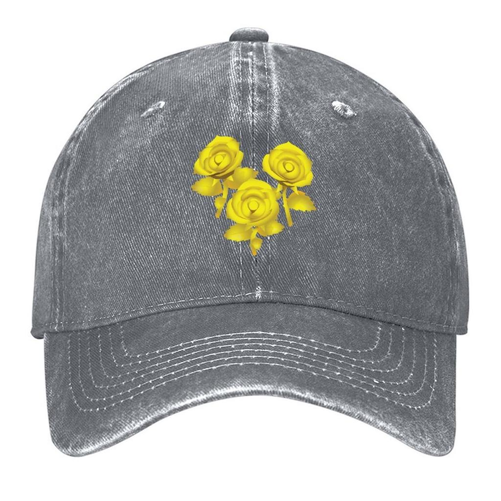 2026 Golden Rose Baseball Cap Hat Men Wild Ball Hat Ball Cap Snapback Cap Caps For Men Women's
