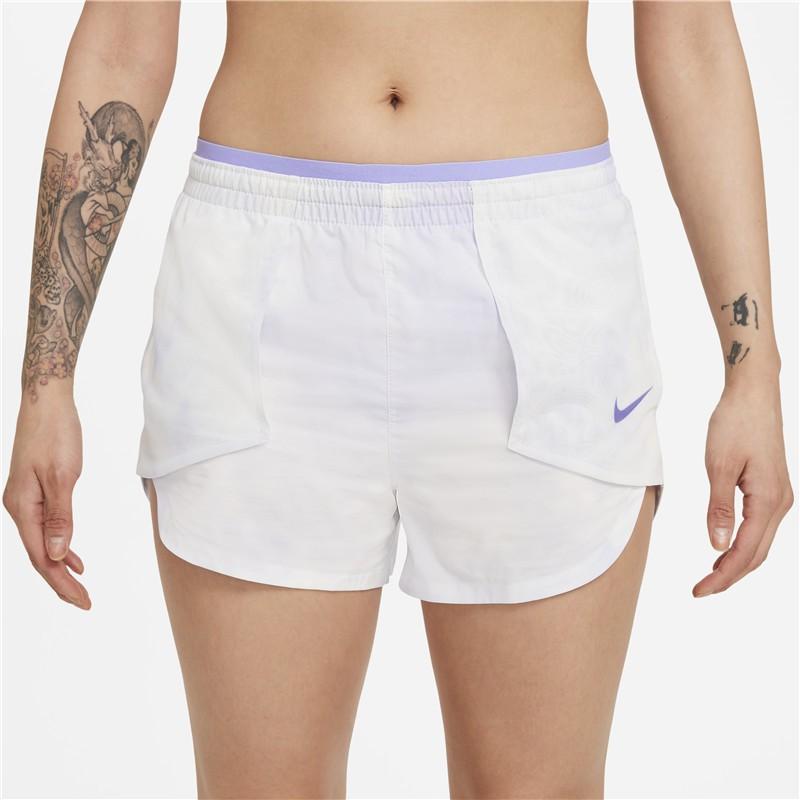 Nike Tempo Luxe Icon Clash Woven Breathable Mesh Running Shorts Women Bottoms Light-Purple CZ9639-569