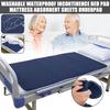 60x90cm/90x100cm/90x150cm Tapis de lit lavable pour incontinence Feuille protectrice absorbante réutilisable pour mouillage Tapis sec