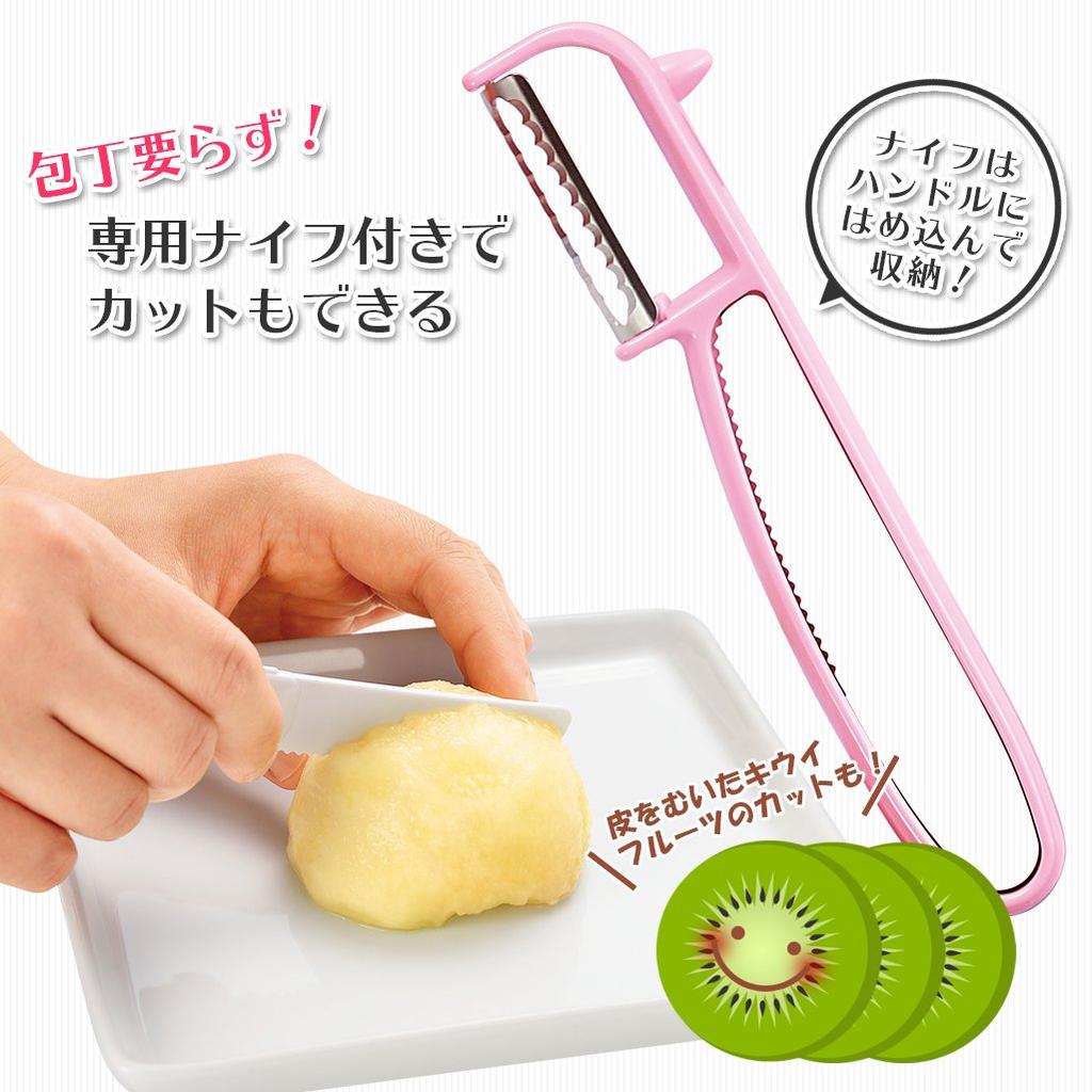 Shimomura Kogyo Full Veggie Peach and Tomato Peeler Made In Niigata FV-618, Japan, Tsubame-Sanjo, Prefecture.