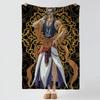 anime R-Record of Ragnarok-k Throw Thick Comfort Flannel Quilt, Multi-scene Use Indoor Outdoor Daily Nap