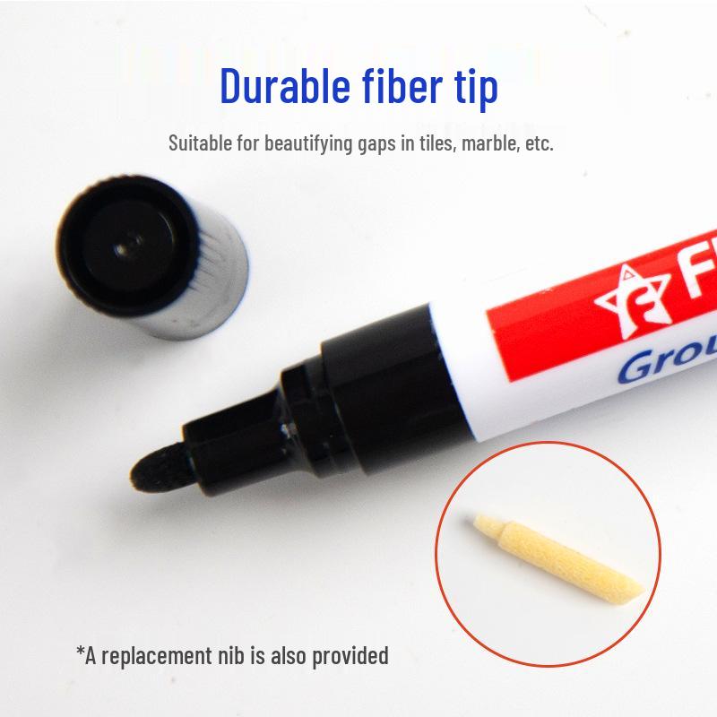 Grout Repair & Color Change Pen: Waterproof, Mildew-Proof Tool for Tile Gaps
