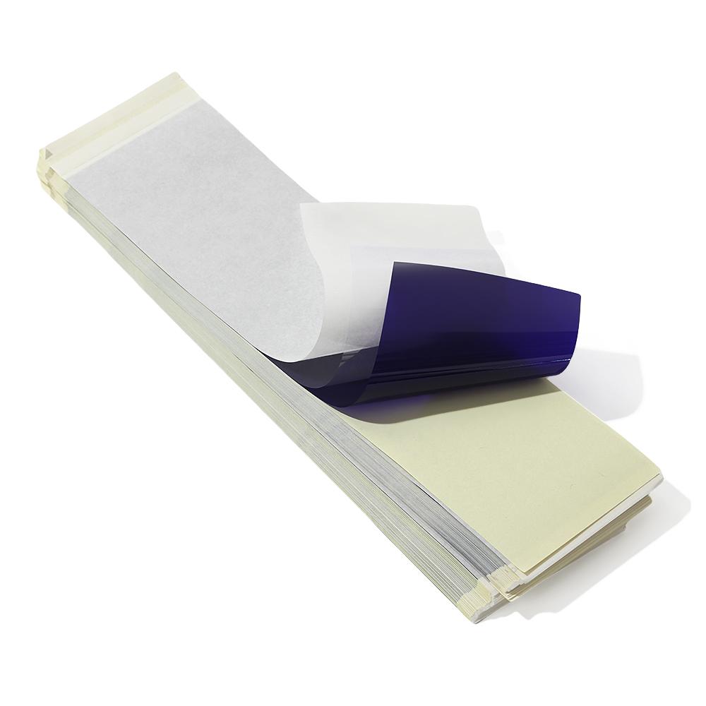 DM 100 Sheets Tattoo Stencil Paper Transfer Tattoo Paper 3.15" x 11.81" Tattoo Stencil Paper for TP31/MR3 Tattoo Thermal Printer