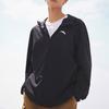 Anta Training Series Sports Hooded Breathable Comfortable Long Sleeve Sun Protection Jacket Men Jackets Basic-Black 952427606-5