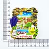 Cyprus Travelling Fridge Magnets Home Decor Wedding Gifts Cyprus Tourism Souvenirs Fridge Stickers Message Board Stickers
