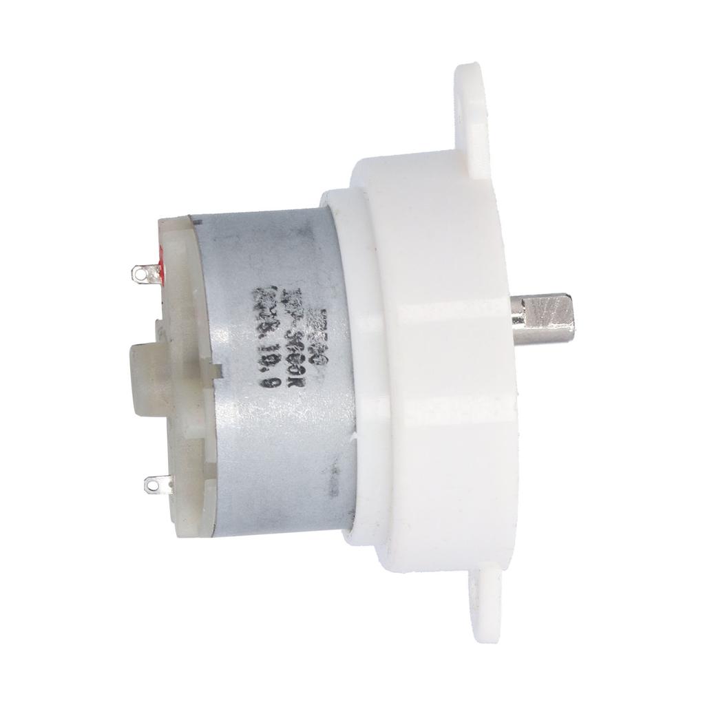 Gear Motor Plastic Speed Reduction Geared DC 12V 20RPM for Toy Equipment Machinery JS‑40