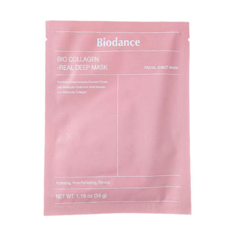 Biodance Bio-Collagen Real Deep Mask 34g x 8pcs – Intensive Firming & Hydrating Collagen Mask