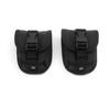2 Pieces Backplate Weight Pocket Nylon Quick Release Heavy Duty