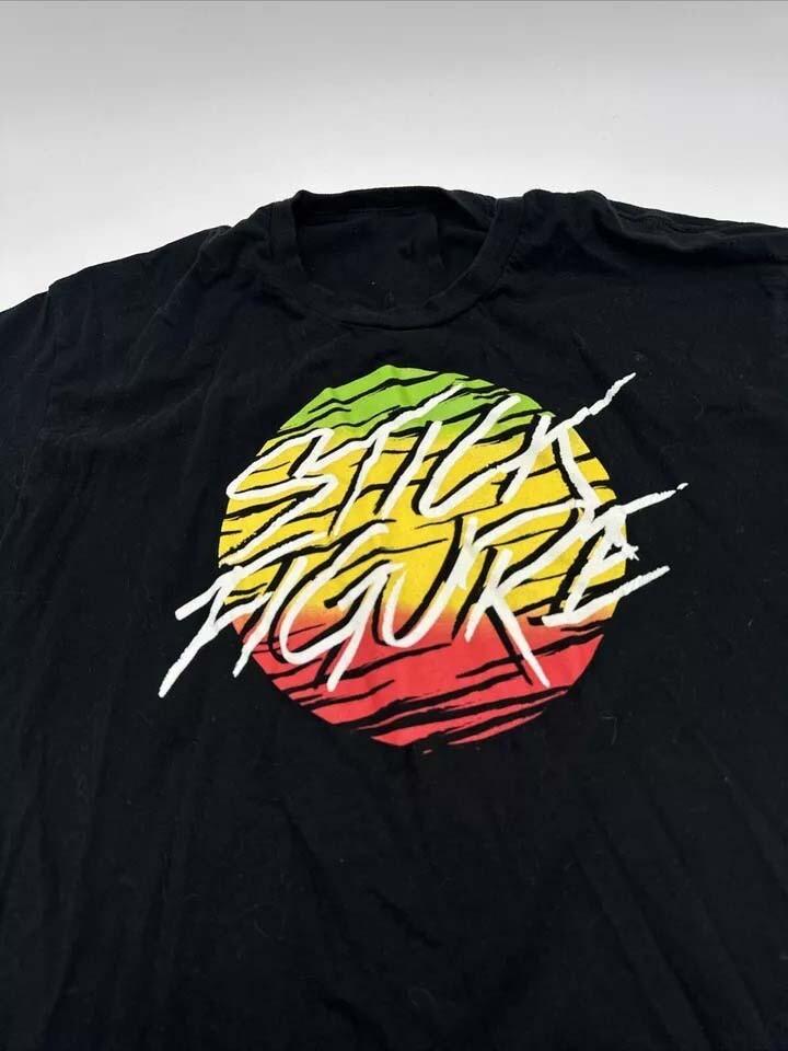 Stick Figure  Logo Black  Gift For Fan BL630 Unisex T-Shirt XL