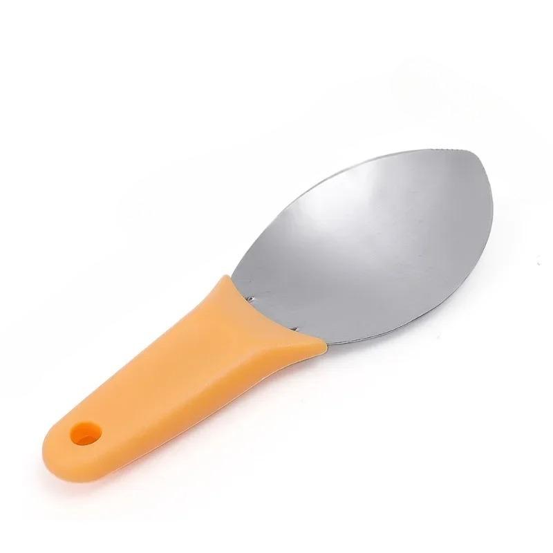 3 szt. Łyżki do owoców ze stali nierdzewnej Wielofunkcyjny nóż do krojenia mango i arbuza Krajalnica do awokado Obieranie separatora mięsa Narzędzia kuchenne