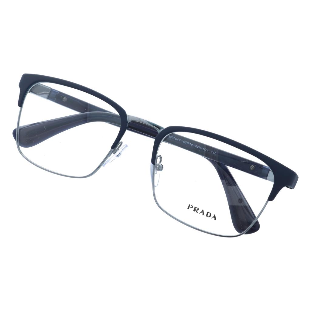 Glasses Fashion PRADA PR 54TV Size [PRADA] Frames, Glasses, 02N1O1, 55, Square, Unisex, Men's, Women's