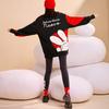 FILA CNY X Buer Rabbit Sweaters Unisex Jet Black Crew Neck Moderate Other F11U319401F-BK