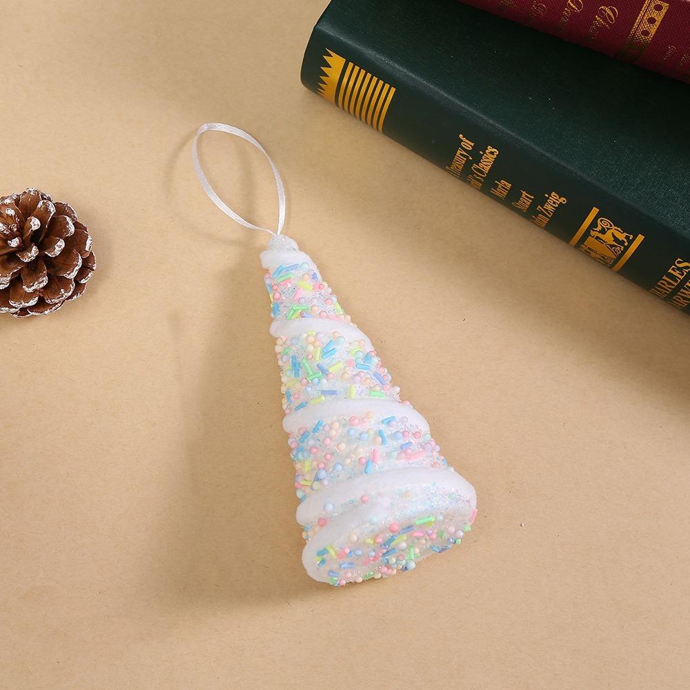 Foam Xmas Tree Decor DIY Candy Cane Ornament Creative Ice Cream Pendant  New Year