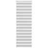 VidaXL Store Zèbre Gris Clair Largeur Du Tissu 65,9 Cm Polyester, Store Enrouleur Zébré, Store Zébré Pour Fenêtre, Store 4014463