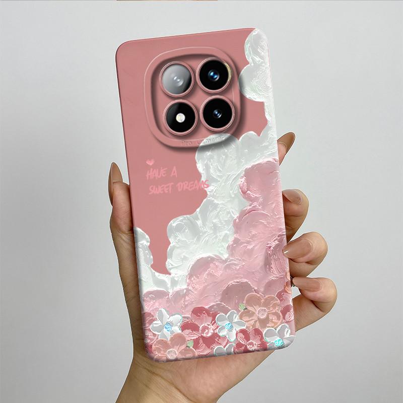 Für Redmi Note 14 Pro Plus 5G Hülle Note14 Pro+ 5G Weiche Silikon Handyhülle Süß Bemalte Modische Cartoon-Bedruckte Rückseite