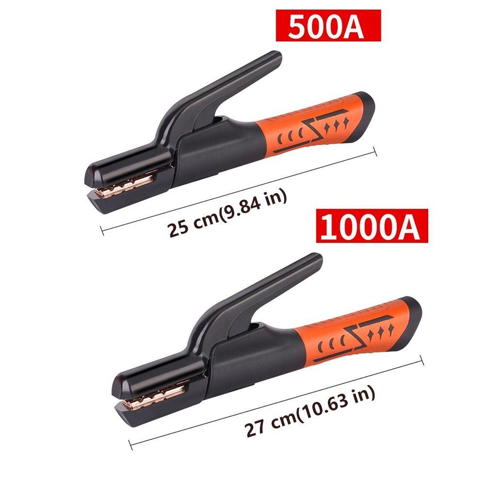 500A 1000A Electrode Clamp Heavy Duty Welding Tongs Welding Electrode Holder  Welding Accessories
