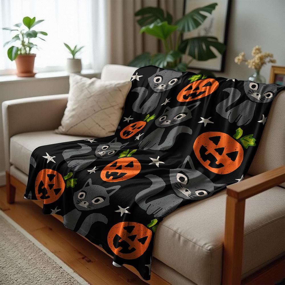 Grass Tiny Floral Anime Cartoon Flannel Blanket Soft Warm Throw for Bedroom Sofa Car Kids Holiday Gift