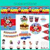 Decoration Ryans Party Tableware Paper Plate Banners Kids Birthday